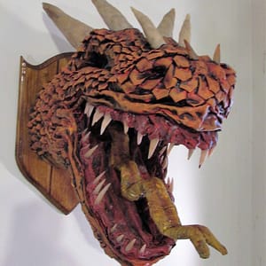 Wall Trophy Dragons